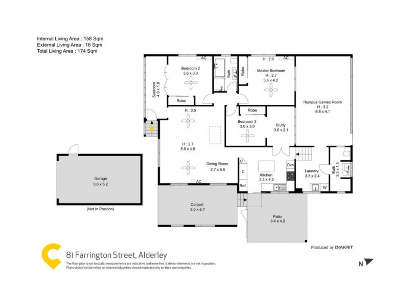 81 Farrington  Street, Alderley QLD 4051 Floorplan