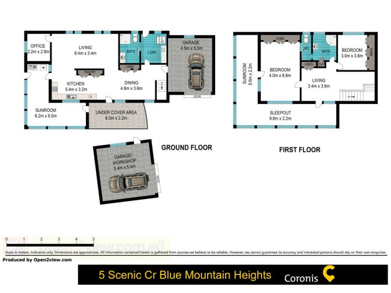 5 Scenic Crescent, Blue Mountain Heights QLD 4350 Floorplan