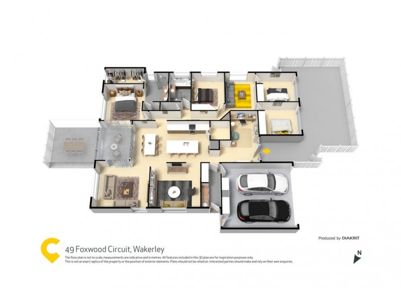 49 Foxwood Circuit, Wakerley QLD 4154 Floorplan