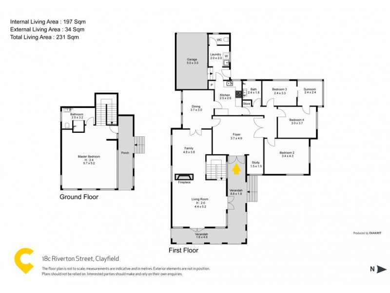 18C Riverton Street, Clayfield QLD 4011 Floorplan