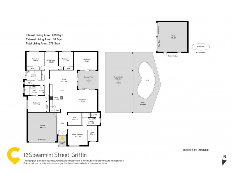 12 Spearmint Street, Griffin QLD 4503 Floorplan