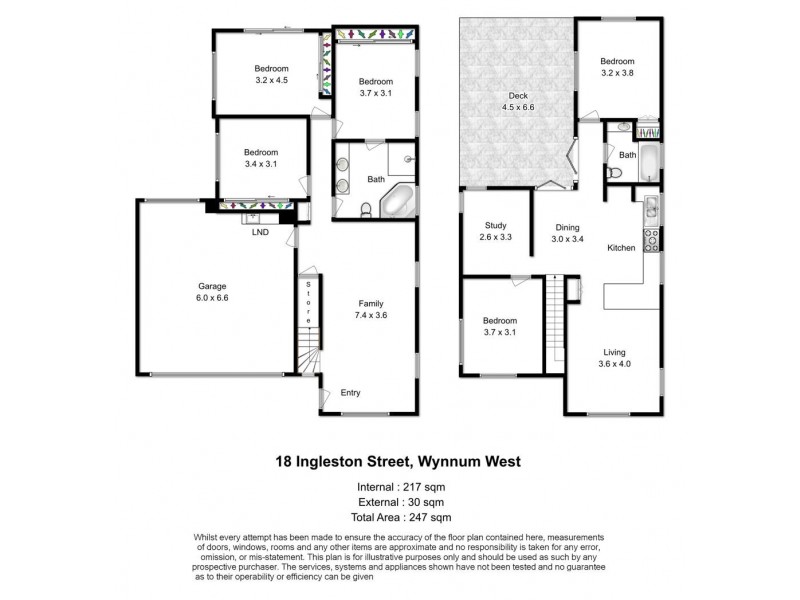 18 Ingleston Street, Wynnum West QLD 4178 Floorplan
