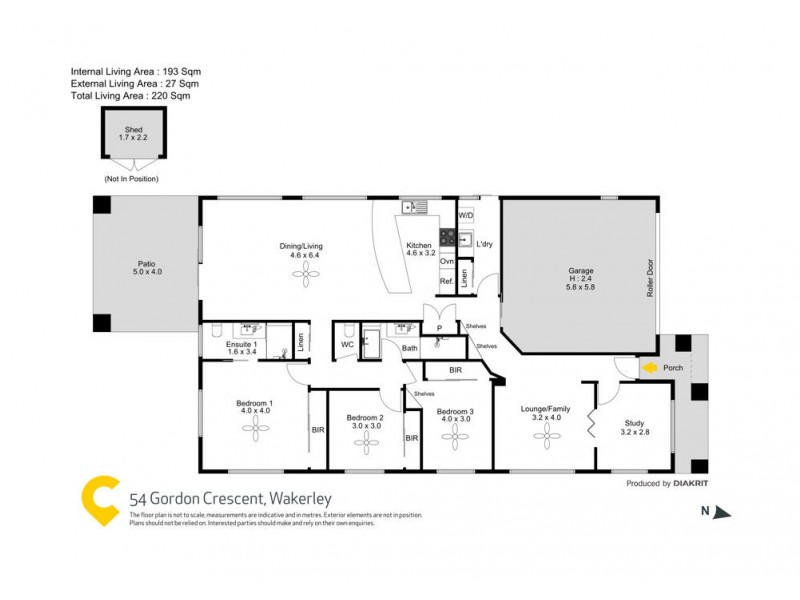 54 Gordon Crescent, Wakerley QLD 4154 Floorplan