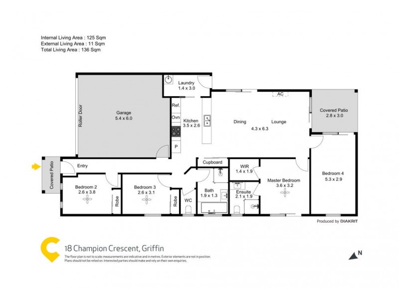 18 Champion Crescent, Griffin QLD 4503 Floorplan
