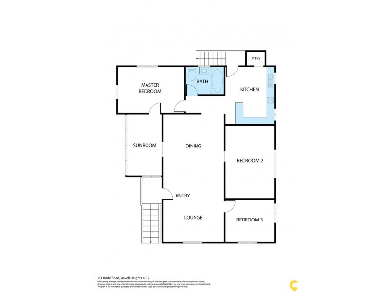 351 Rode Road, Wavell Heights QLD 4012 Floorplan