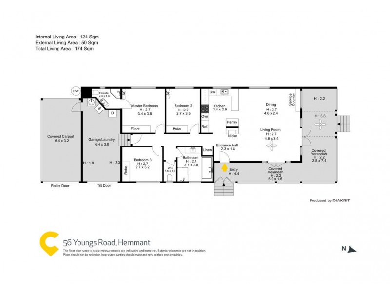 56 Youngs Road, Hemmant QLD 4174 Floorplan