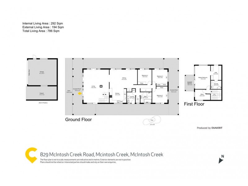 829 McIntosh Creek Road, Mcintosh Creek QLD 4570 Floorplan