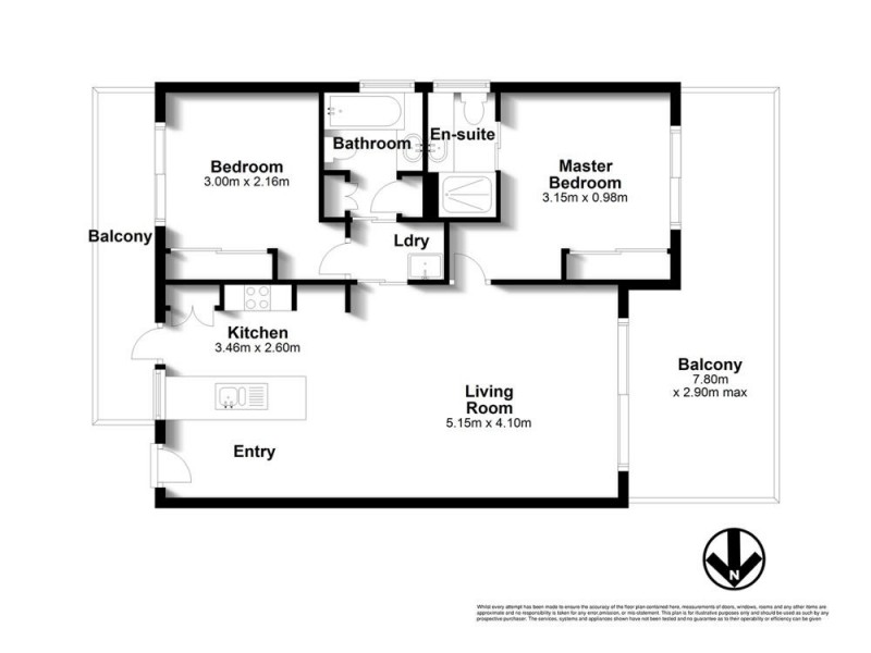 1/36 Burnaby Terrace, Gordon Park QLD 4031 Floorplan