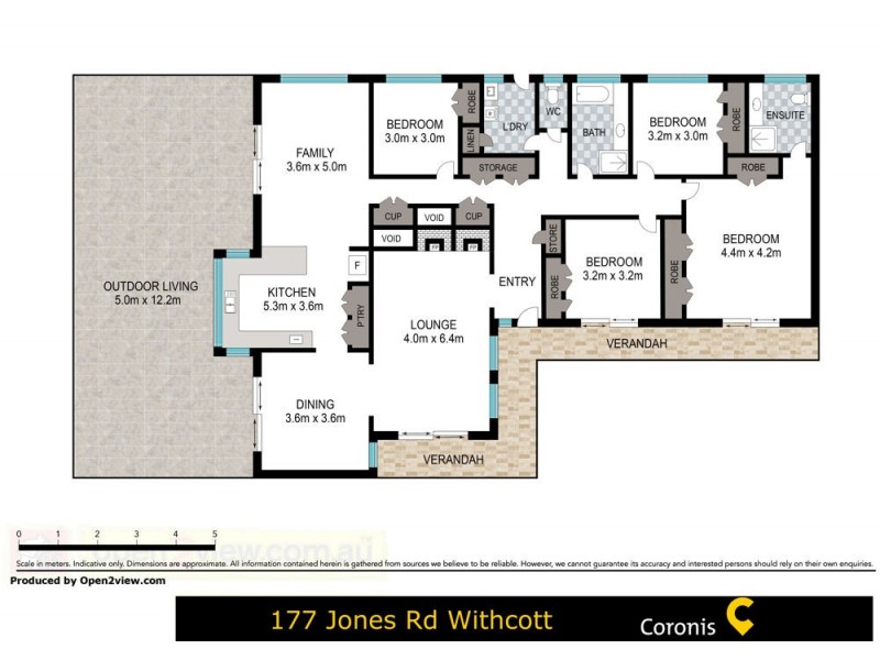 177 Jones Road, Withcott QLD 4352 Floorplan
