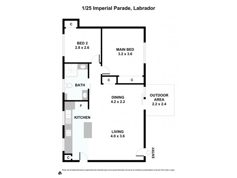 1/25 Imperial Parade, Labrador QLD 4215