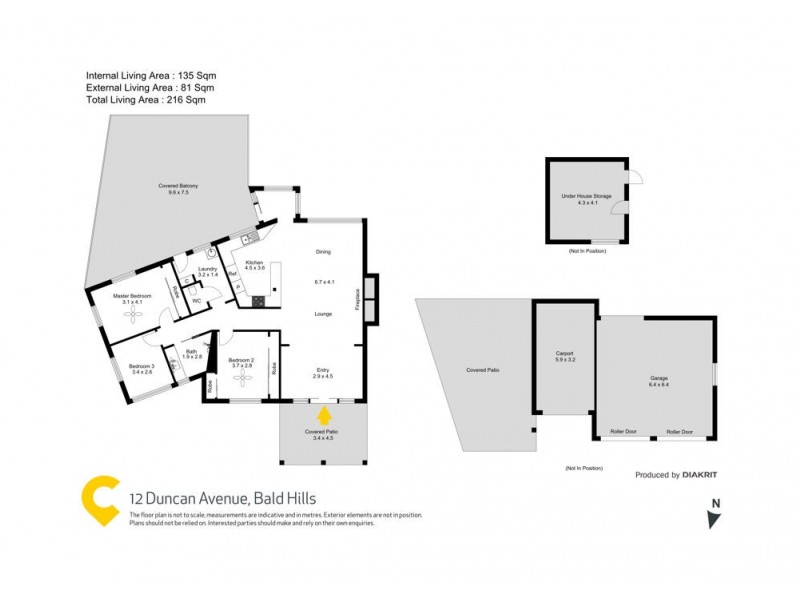 12 Duncan Avenue, Bald Hills QLD 4036 Floorplan
