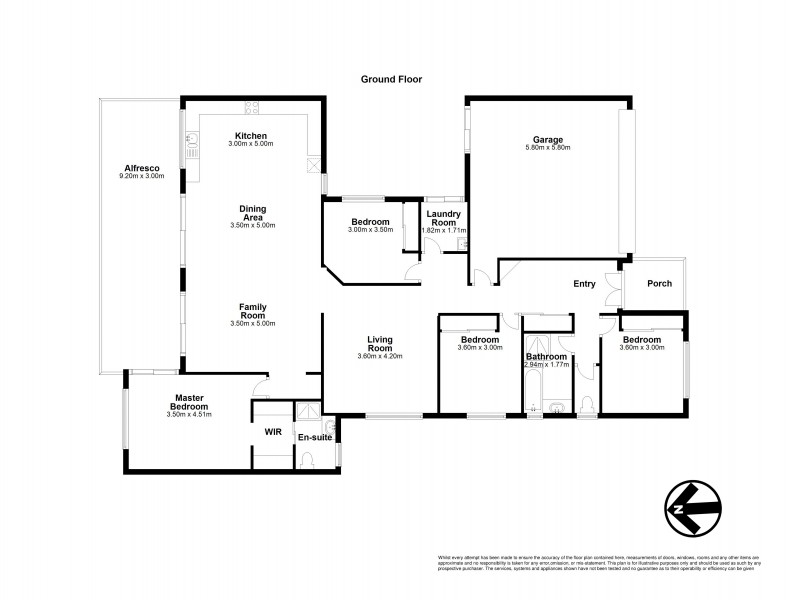 13 Macaranga Crescent, Carseldine QLD 4034 Floorplan