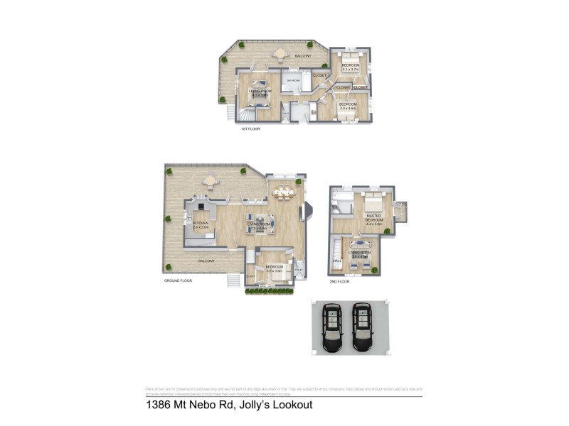 1386 Mt Nebo Road, Mount Nebo QLD 4520 Floorplan