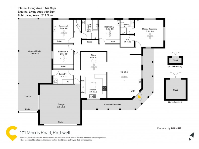 101 Morris Road, Rothwell QLD 4022 Floorplan