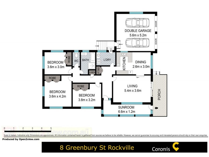 8 Greenbury Street, Rockville QLD 4350 Floorplan
