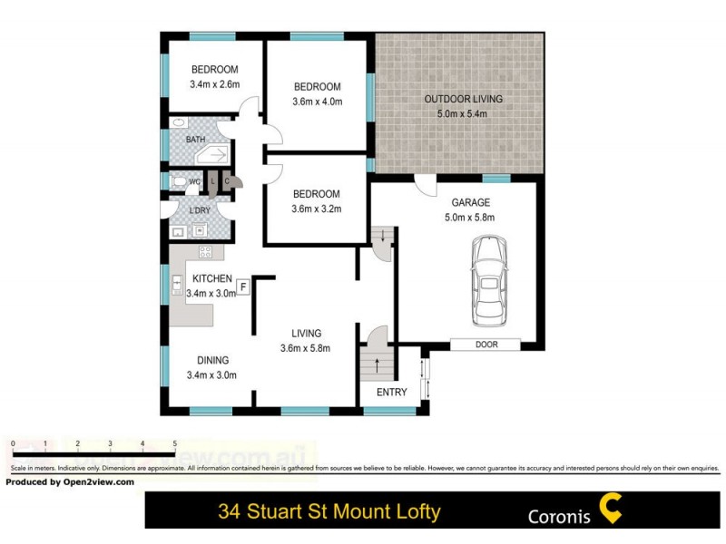 34 Stuart Street, Mount Lofty QLD 4350 Floorplan