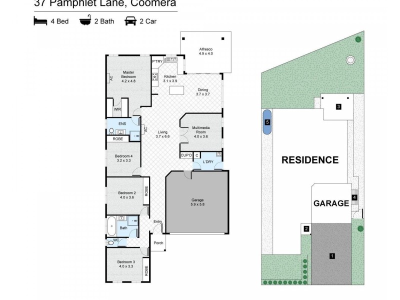 37 Pamphlet Lane, Coomera QLD 4209