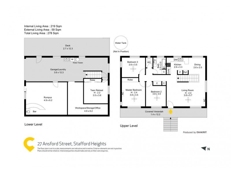 27 Ansford Street, Stafford Heights QLD 4053 Floorplan