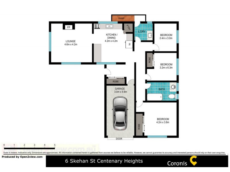 6 Skehan Street, Centenary Heights QLD 4350 Floorplan