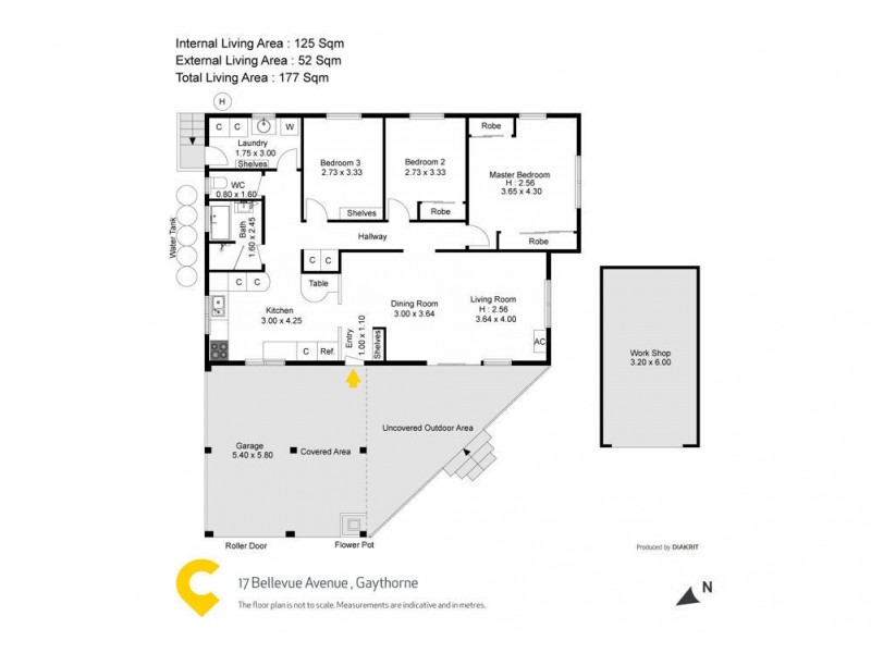 17 Bellevue Avenue, Gaythorne QLD 4051 Floorplan