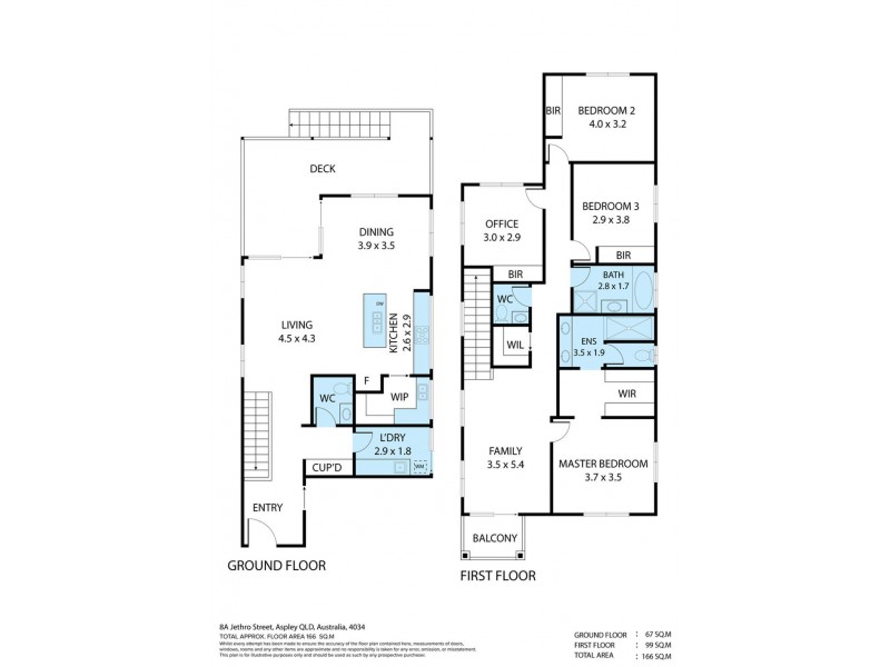 8A Jethro Street, Aspley QLD 4034 Floorplan