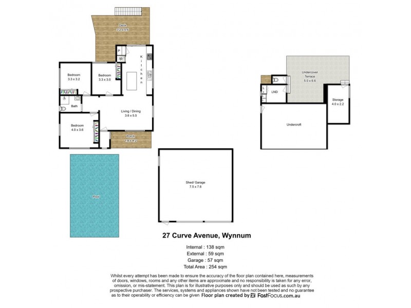 27 Curve Avenue, Wynnum QLD 4178 Floorplan