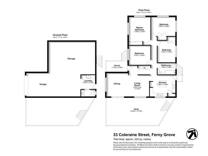 33 Coleraine Street, Ferny Grove QLD 4055 Floorplan