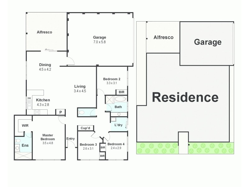 10 Ryhill Crescent, Wellard WA 6170 Floorplan