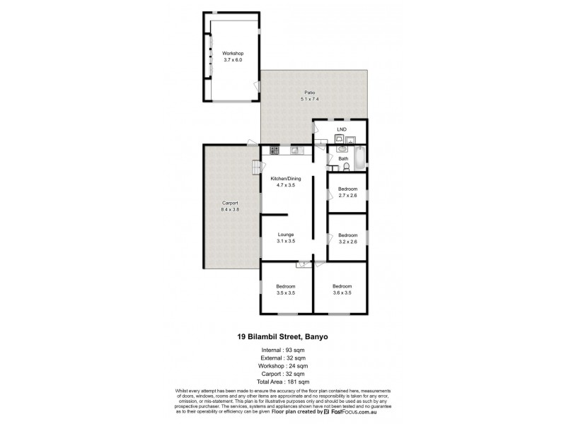 19 Bilambil Street, Banyo QLD 4014 Floorplan