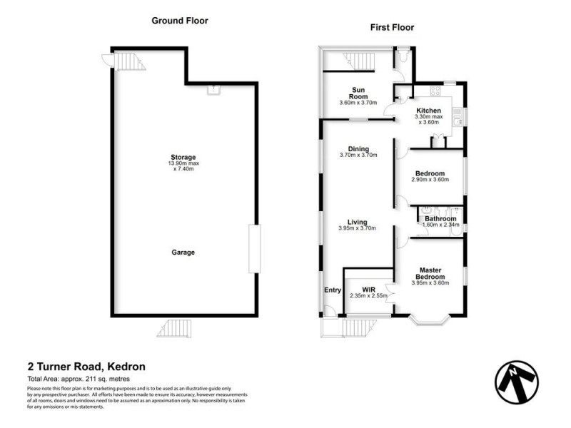 2 Turner Road, Kedron QLD 4031 Floorplan
