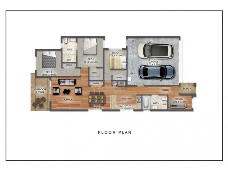 38 Logging Crescent, Spring Mountain QLD 4124 Floorplan
