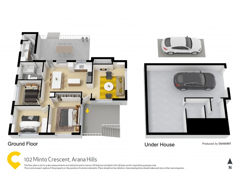102 Minto Crescent, Arana Hills QLD 4054 Floorplan