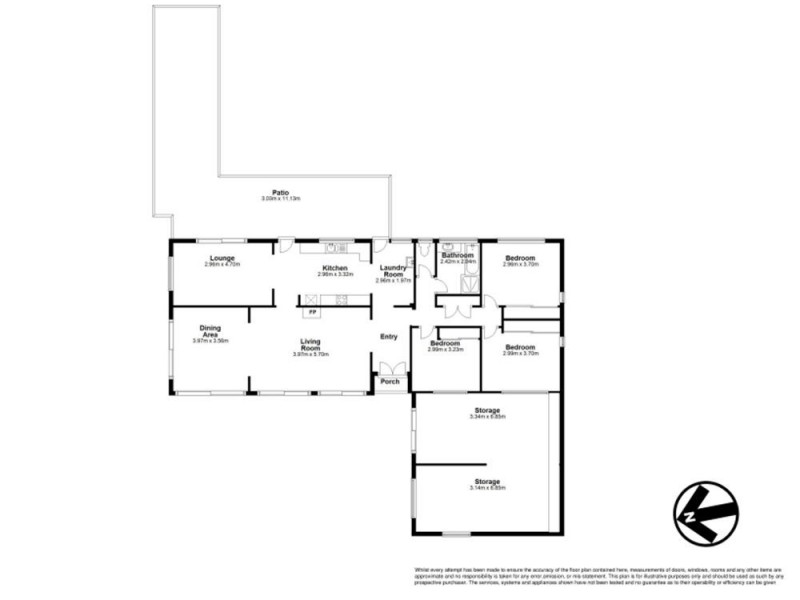 8 Caneby Street, Everton Hills QLD 4053 Floorplan