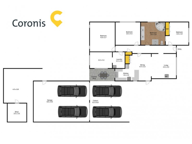 21 Latrobe Street, Rosedale VIC 3847 Floorplan