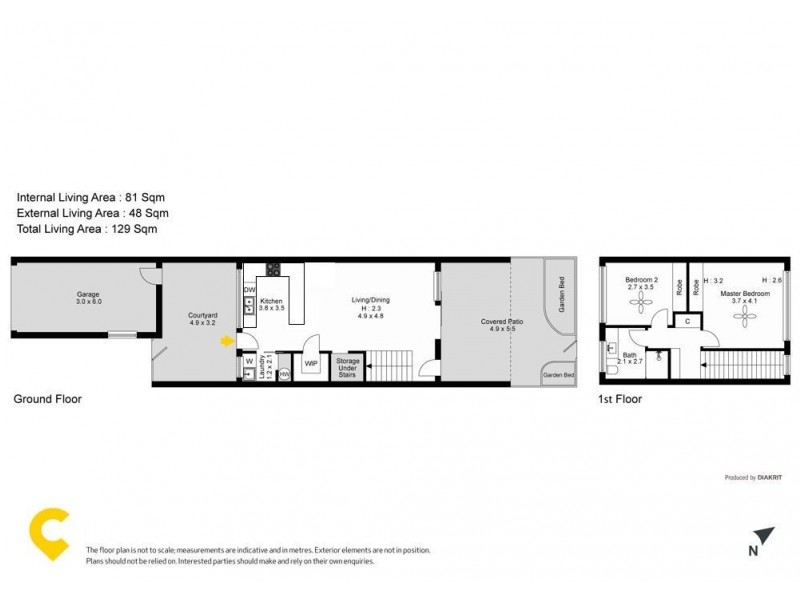 2/18 Glenariff Street, Ferny Grove QLD 4055 Floorplan