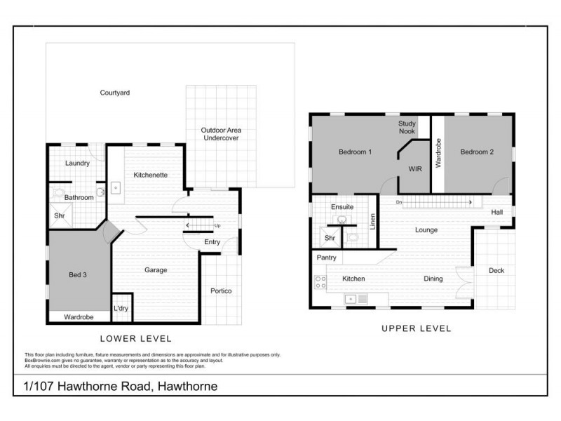 1/107 Hawthorne Road, Hawthorne QLD 4171 Floorplan