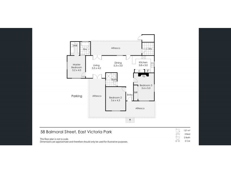 58 BALMORAL STREET, East Victoria Park WA 6101 Floorplan