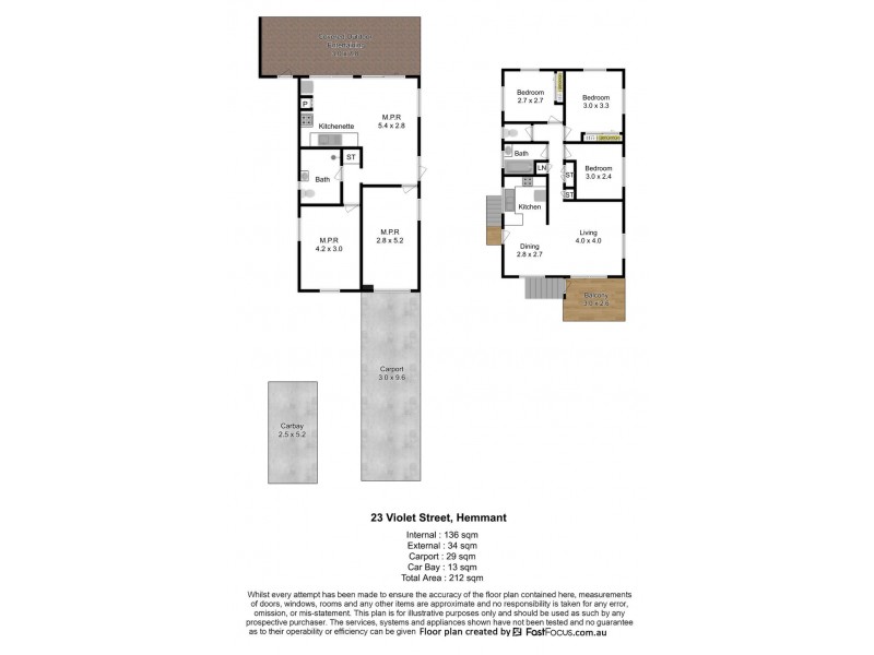 23 Violet Street, Hemmant QLD 4174 Floorplan