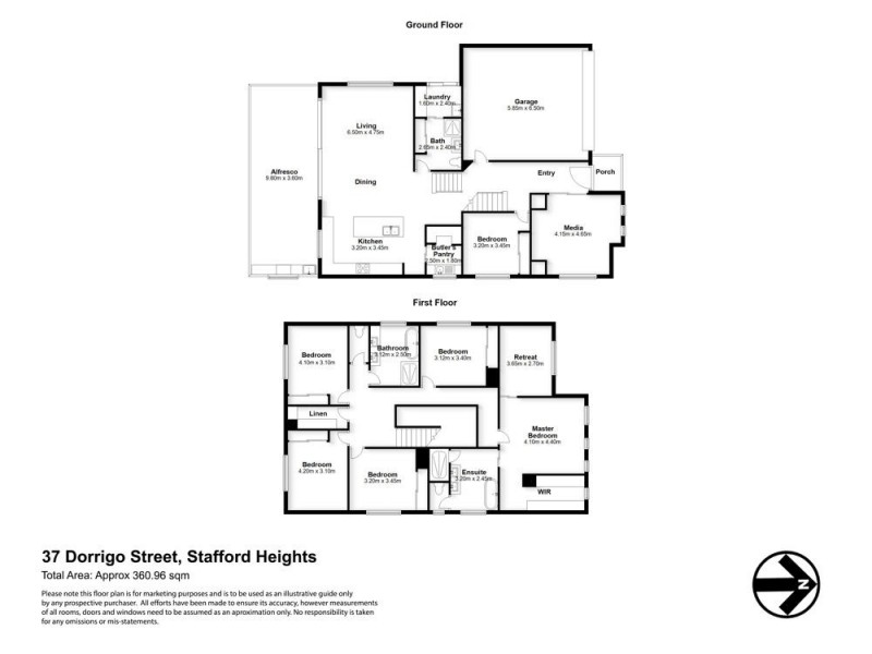 37 Dorrigo Street, Stafford Heights QLD 4053 Floorplan