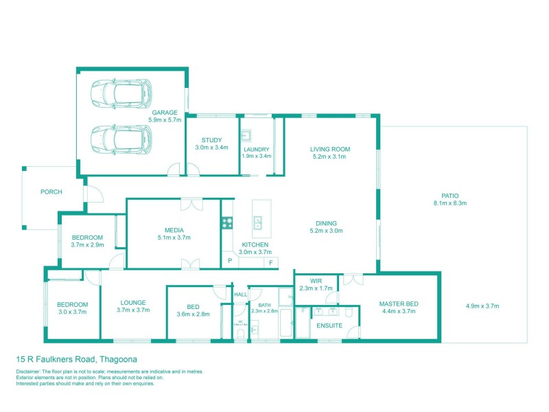 15 R Faulkners Rd, Thagoona QLD 4306 Floorplan