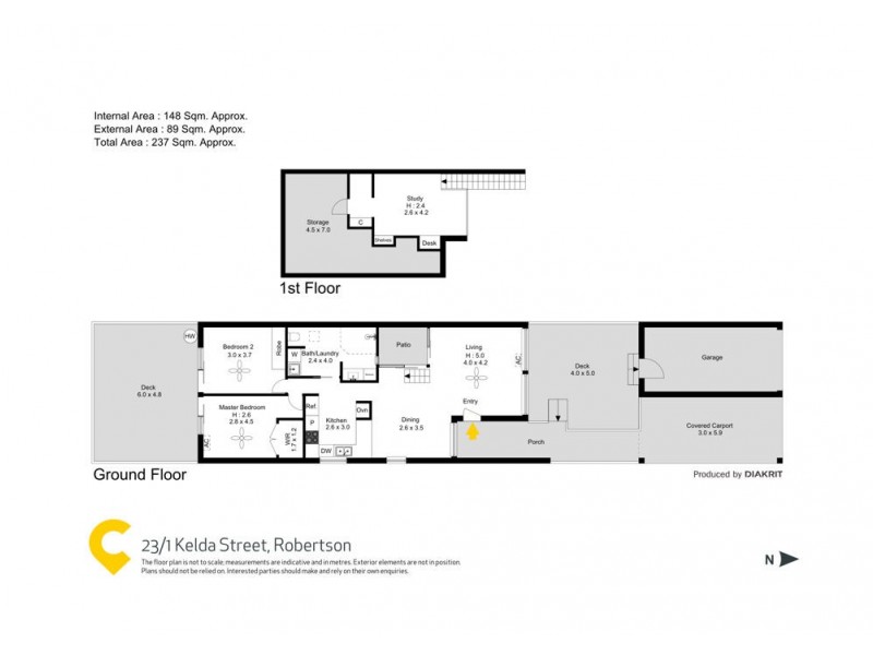 21/1 Kelda Street, Robertson QLD 4109 Floorplan