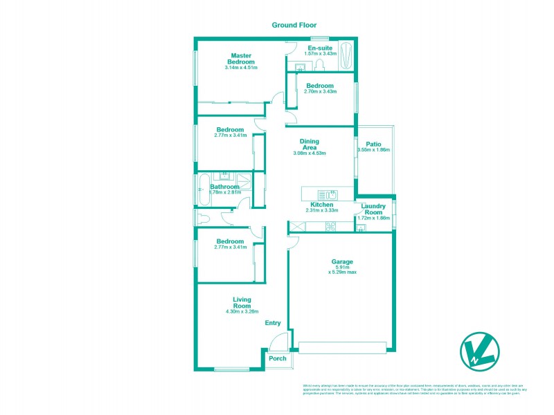 15 Darrau Aveune, Yarrabilba QLD 4207 Floorplan