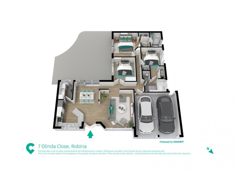 7 Olinda Close, Robina QLD 4226 Floorplan