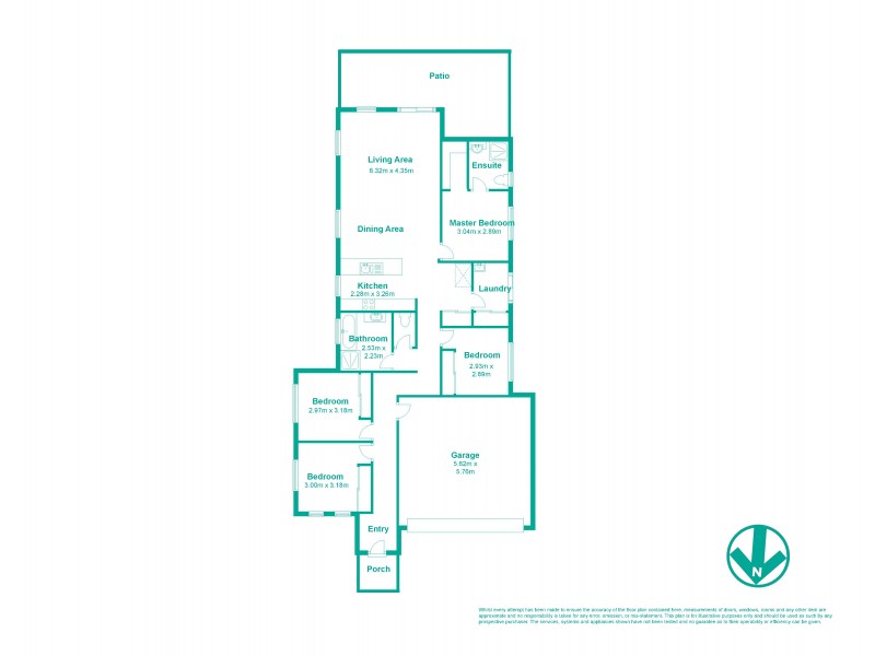 5 Corella Street, Dakabin QLD 4503 Floorplan