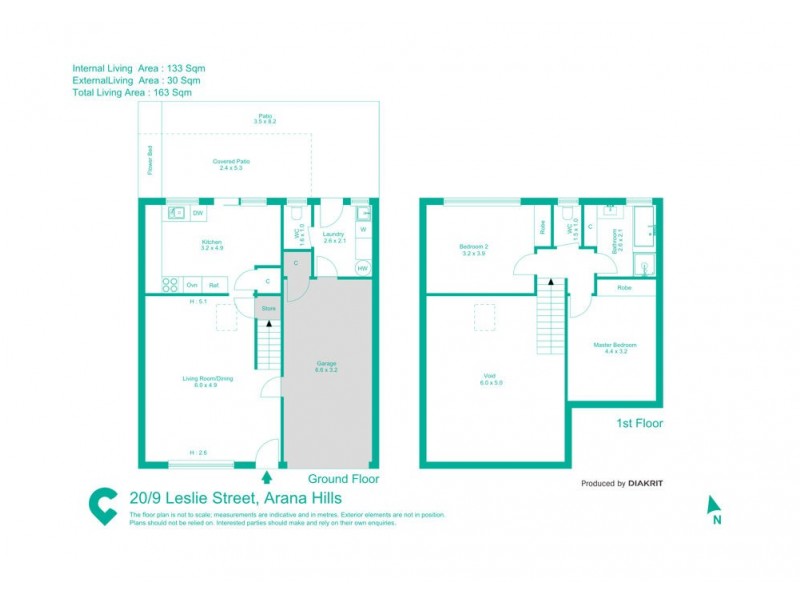 20/9 Leslie Street, Arana Hills QLD 4054 Floorplan