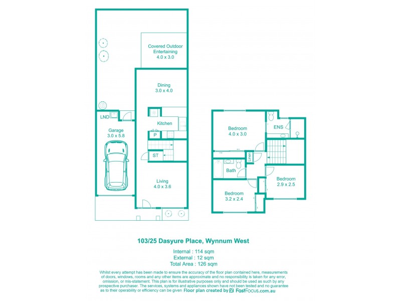 103/25 Dasyure Place, Wynnum West QLD 4178 Floorplan