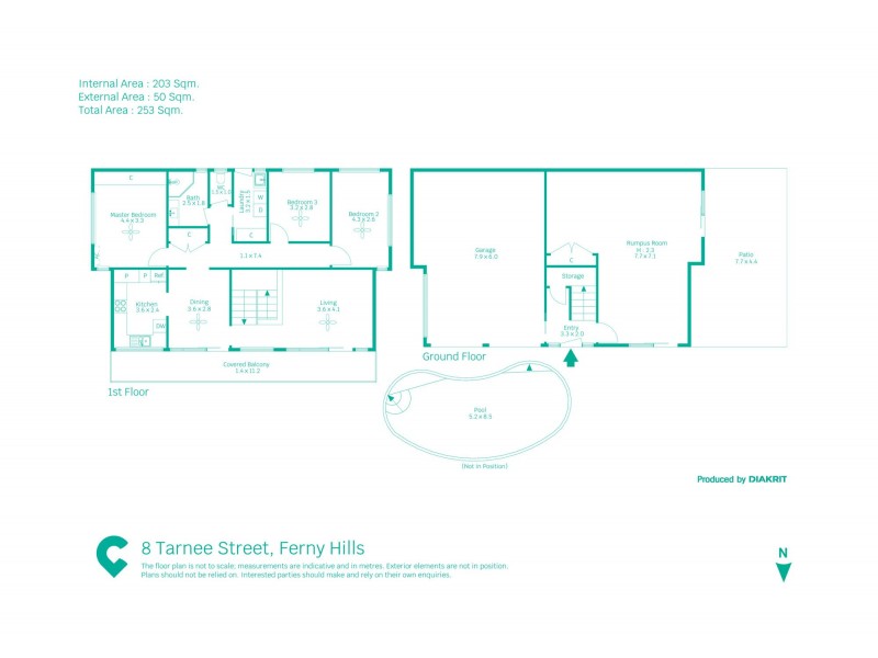 8 Tarnee Street, Ferny Hills QLD 4055 Floorplan