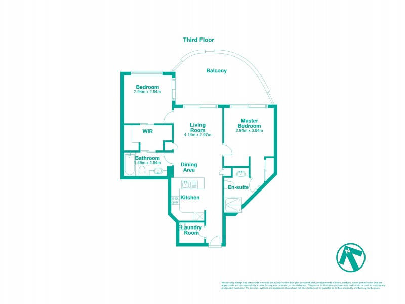 Unit 25 1-9 Sylvan Road, Toowong QLD 4066 Floorplan