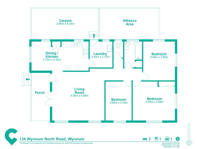 134 Wynnum North Road, Wynnum QLD 4178 Floorplan