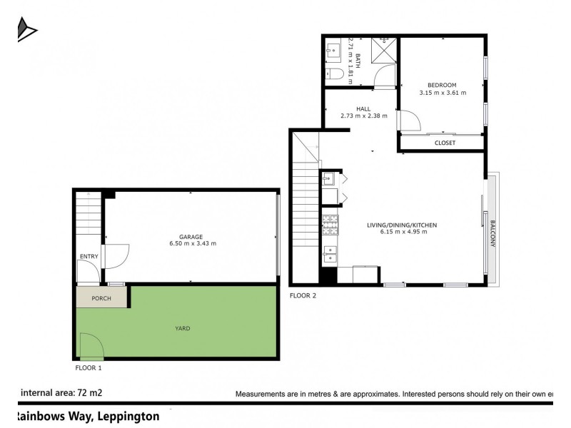 67 Rainbows Way, Leppington NSW 2179 Floorplan